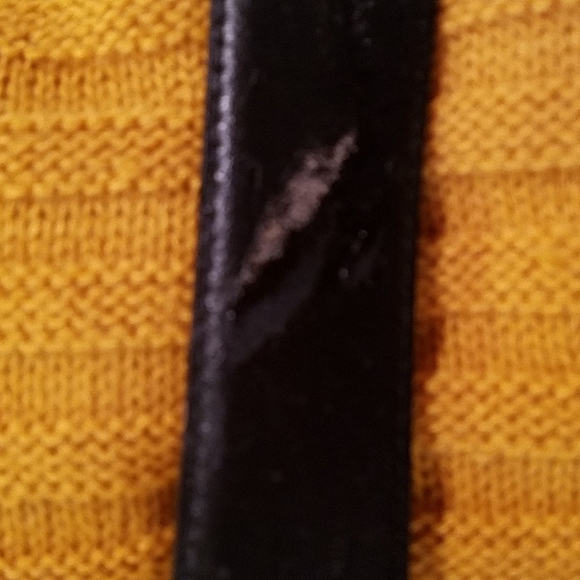 VTG 1980s genuine leather belt - Picture 3 of 5